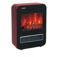Электрокамин Daewoo Electronics DFPH-2030 красный