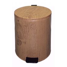 Ведро с педалью (15 л) вишня,бук