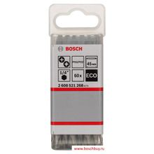 Bosch Набор 60 двусторонних бит ECO Ph2 Pz2 (2608521268 , 2.608.521.268)