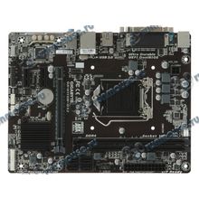 Мат. плата Socket1151 GIGABYTE "GA-H110M-DS2" (iH110, 2xDDR4, SATA III, PCI-E, D-Sub, 1Гбит LAN, USB3.0, mATX) (ret) [132009]