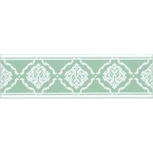 KERAMA MARAZZI STG D562 6307 Бордюр Петергоф зелёный 25х7,7х8