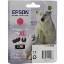 Картридж для EPSON T2633 (пурпурный) совместимый