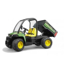 Bruder Мини-самосвал John Deere Gator XUV 855D с фигуркой водителя 107 мм 02-490