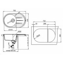 Ewigstein Мойка кухонная Elegant R50F иней