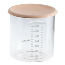 Beaba для хранения Maxi plus Portion 420 мл tritan nude