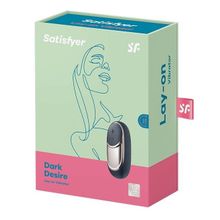 Черный вибромассажер Satisfyer Dark Desire (160925)