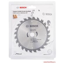 Bosch Пильный диск Bosch ECO WO 160х20-24T по дереву (2608644373 , 2.608.644.373)