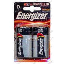 Батарейка Energizer LR20 (D) (1,5V) alkaline блист-2
