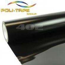 POLI-FLEX Premium 402 Black термотрансферная плёнка матовая самоклеющаяся полиуретановая 0,5 м, 100 мкм, 25 метров
