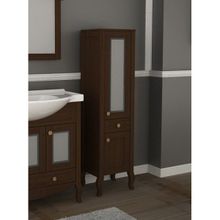 Шкаф-пенал ASB-Mebel Флоренция бук тироль витраж