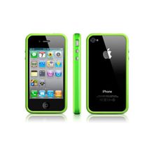Бампер для IPhone 4 green