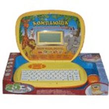 Sunny Toys Компьютер обучающий на батарейках, русифицирован.