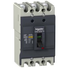 Автоматический выключатель EZC100 10 кА 400 В 3П3T 80 A | код. EZC100F3080 | Schneider Electric