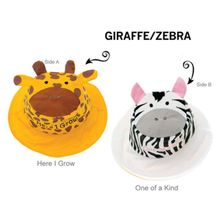 Luvali Панама Flapjackkids Жираф Зебра (Giraffe Zebra LUV0119M) М (2-4). Арт. 47800 47800