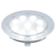 Paulmann. Светильник встраиваемый круглый LED UpDownlight 1x1W 12V прозрачный (IP67, cd 13) 6500-7000K