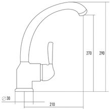 Kuppersberg Смеситель Kuppersberg GUS KG2511 SAND