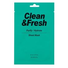 Маска тканевая для очищающего и увлажняющего эффекта Eunyul Clean&Fresh Purify Hydrate Sheet Mask 5шт