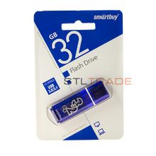 SB32GBGS-DB, 32GB USB 2.0 3.0 3.1, Glossy Series, Dark Blue, SmartBuy