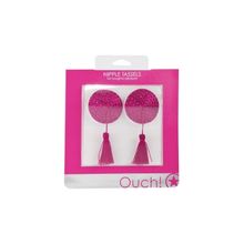 Shots Media BV Розовые круглые пестисы Nipple Tassels Round