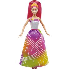 Barbie Радужная принцесса с волшебными волосами