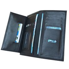 Carlo Gattini Кожаный кошелек Arciano black (арт. 7702-01)