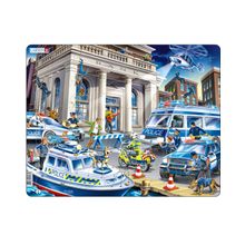 LARSEN Полицейские машины 42 дет