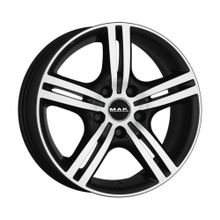 Колесные диски MAK Velocity 7,5R17 5*114,3 ET40 d76 Ice Black [F7570WOIB40FF]