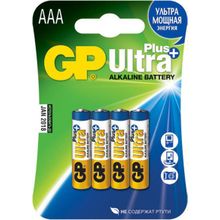 Батарейка GP Ultra Plus 24AUP-2CR4 LR03 BL4