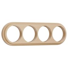 Werkel Рамка Werkel Legend на 4 поста светлый бук WL15-frame-04 4690389117251 ID - 244316