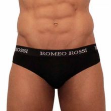 Romeo Rossi Трусы-стринги с широким поясом (XL   черный)