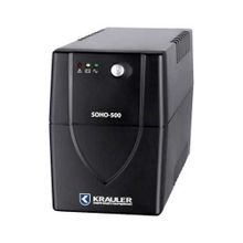 ИБП KRAULER SOHO-400, линейно-интерактивный, 400ВА(240Вт), 4 розетки IEC320, RJ11, USB2.0, черный