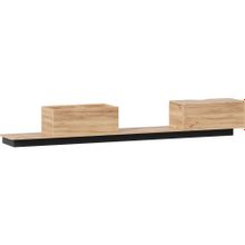 Алмаз. Любимый дом Урбан Тумба приставная (Дуб золотой Чёрный)