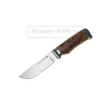 Нож Кедр (порошковая сталь Uddeholm ELMAX), карельская береза