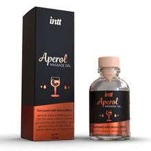 Массажный гель с согревающим эффектом INTT Aperol 30мл