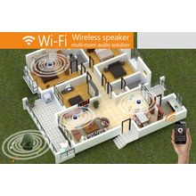Встраиваемая WiFi активная беспроводная мультирум акустическая система  lumiaudio WSP-6