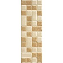 Керамическая плитка Expotile Rel. Bombay Cubik Beige настенная 20х60