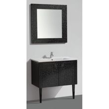 BelBagno Тумба с раковиной ATRIA 850 Nero Modello, дверцы