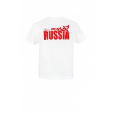 Футболка из хлопка - RUSSIA sport | белый