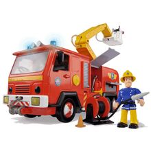 Fireman Sam Пожарный Сэм Машина со звуком, светом и функцией воды 9251063