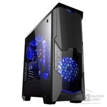 3Cott PALADIN IV , ATX, без БП, игровой, окно, 1х USB3.0 + 2х USB2.0, 1х 12см LED вент-р, ДхШхВ: 440 200 460мм"