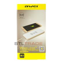 Сетевое зарядное устройство беспроводное Awei W1, Grey