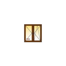 Окно деревянное лиственица сорт A