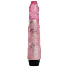 Розовый вибратор-реалистик - 22,5 см. Розовый