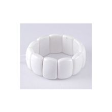 Бусики-Колечки Браслет Кахолонг "Лилу" арт.бНКХ-3(25-18)-17-1