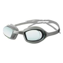 Очки для плавания ATEMI, силикон (серебро) N8202