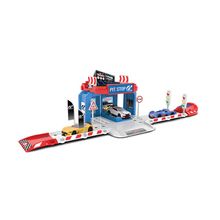 Игровой набор MAJORETTE 2050002 Парковка Creatix Gran Turismo, 1 машинка