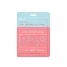 Витализирующая маска для выравнивания тона и сияния лица DR.F5 Vita Tree Glow Tone Up Mask Sheet 5шт