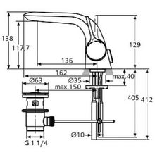 Смеситель Ideal Standard Melange A4260AA для раковины