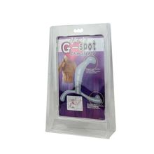 Чёрный стимулятор простаты с рёбрышками (39605)