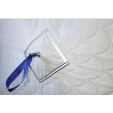 Зимняя палатка куб Пингвин Призма Термолайт трехслойная (белый оранжевый)